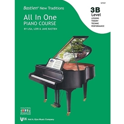 Kjos Bastien   Bastien New Traditions All in One Piano Course Level 3B