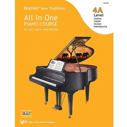 Kjos Bastien   Bastien New Traditions All in One Piano Course Level 4A