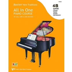 Kjos Bastien   Bastien New Traditions All in One Piano Course Level 4B