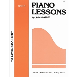 Kjos Bastien   Bastien Piano Library - Piano Lessons Level 4