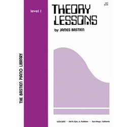 Kjos Bastien   Bastien Piano Library - Theory Lessons Level 1