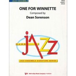 Kjos Sorenson   One for Winnette - Jazz Ensemble