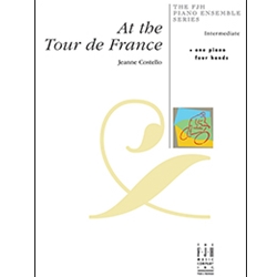 FJH Costello             Jeanne Costello  At the Tour de France - 1 Piano  / 4 Hands