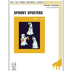 FJH Leaf M               Mary Leaf  Spooky Specters - 1 Piano  / 4 Hands