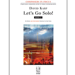 FJH Karp David Karp  Let's Go Solo - Book 3