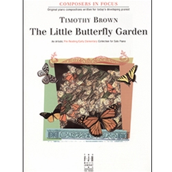 FJH Brown Timothy Brown  Little Butterfy Garden