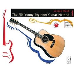 FJH FJH Young Beginner Guitar Lesson Book 1 Book with Online Audio Groeber, Hoge, Sanch