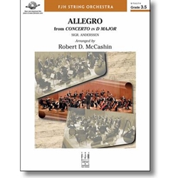 FJH Anderssen S          McCashin R  Allegro from Concerto in D Major - String Orchestra