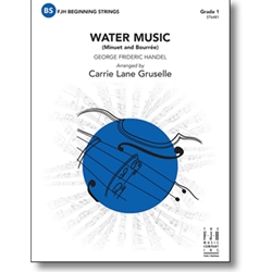 FJH Handel               Gruselle C  Water Music (Minuet & Bourree) - String Orchestra