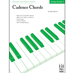 FJH McLean Edwin McLean  Technique Sheet No 3: Cadence Chords