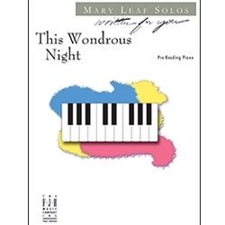 FJH Leaf Mary Leaf  This Wondrous Night - Piano Solo Sheet