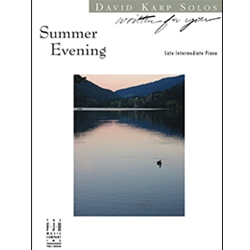 Summer Evening - Piano Solo Sheet