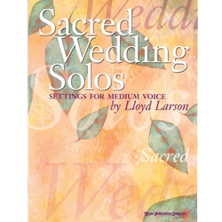 Hope  Larson  Sacred Wedding Solos - Medium Voices - Book / CD