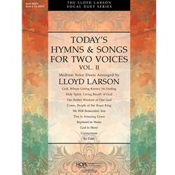 Hope  Larson  Today's Hymns & Songs for Two Voices Volume 2 Book only - 2 Medium Voices