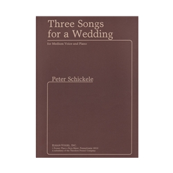 Carl Fischer Three Songs For A Wedding