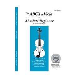 Carl Fischer Rhoda J                ABCs of Viola Absolute Beginner Book 1 - Viola