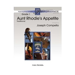 Carl Fischer Traditional Compello  Aunt Rhodie's Appetite - String Orchestra