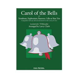 Carl Fischer Leontovich/Wilhousky Clark L  Carol of the Bells Compatible for Bass Clef Trio