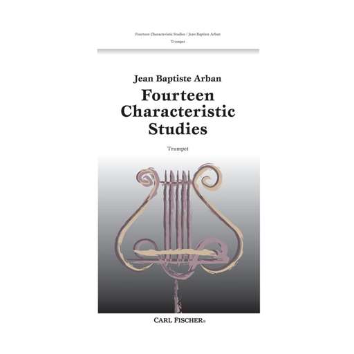 Carl Fischer Arban J   14 Characteristic Studies - Trumpet