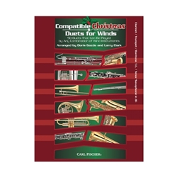 Carl Fischer  Clark / Gazda  Compatible Christmas Duets for Winds - B-flat Instruments