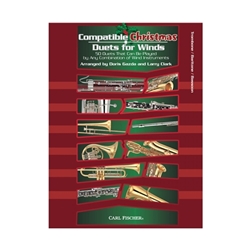 Carl Fischer  Clark / Gazda  Compatible Christmas Duets for Winds - Trombone / Baritone / Bassoon