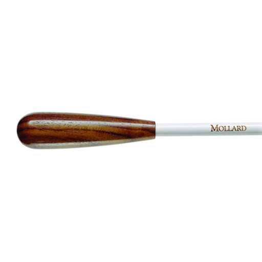 Mollard 14" Director Baton Rosewood Handle White Shaft