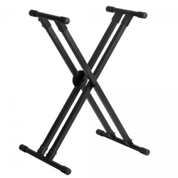 On Stage Double X Heavy Duty Deluxe Keyboard Stand