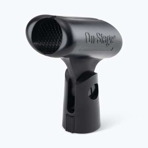 On Stage Slide In Heavy Duty Rubber Microphone Clip