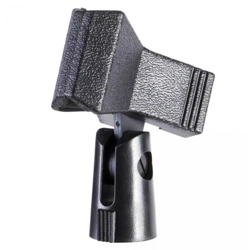 On Stage Black Spring Style Microphone Holder
