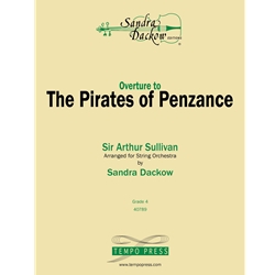 Tempo Press Sullivan Dackow S  Pirates of Penzance Overture - String Orchestra