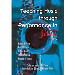 GIA Brecker/Carter/Knatt/Whitaker Miles  Teaching Music through Performance in Jazz - Volume 2
