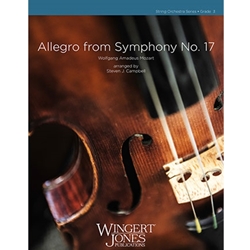 Wingert Jones Mozart Campbell S  Allegro from Symphony No 17 - String Orchestra