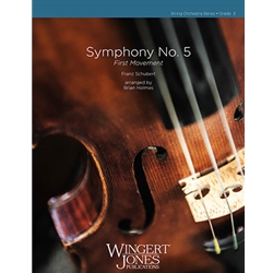 Wingert Jones Schubert F Holmes B  Symphony No 5 First Movement - String Orchestra