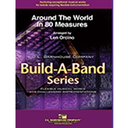 Barnhouse Orcino L   Around the World in 80 Measures (Build-A-Band) - Concert Band