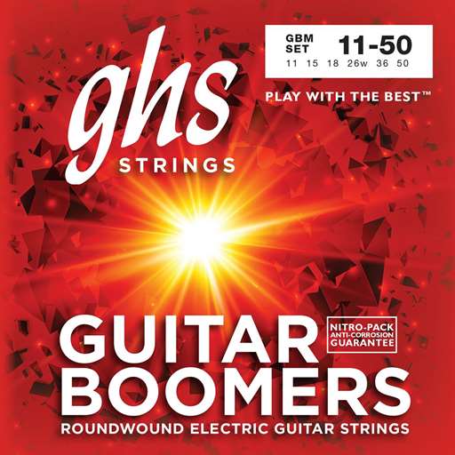 GHS GBM Boomers Medium Electric Guitar Strings