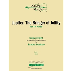 Tempo Press Holst G Dackow S  Jupiter Bringer of Jollity - String Orchestra