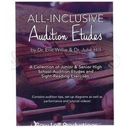 Rowloff Willie / Hill   All Inclusive Audition Etudes - Percussion