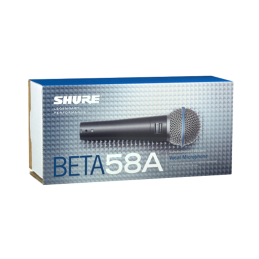 Shure Beta 58A Handheld Vocal Microphone