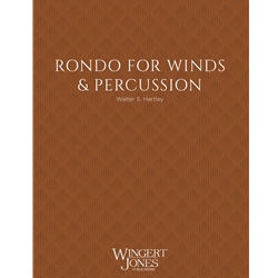 Wingert Jones Hartley W   Rondo for Winds and Percussion - Concert Band