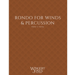 Wingert Jones Hartley W   Rondo for Winds and Percussion - Concert Band