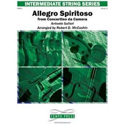 Tempo Press Salieri A McCashin R  Allegro Spiritoso - CONCERTINO DA CAMERA - String Orchestra