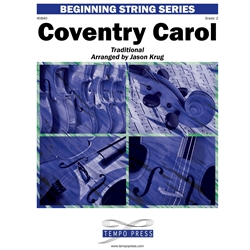 Tempo Press  Krug J  Coventry Carol - String Orchestra