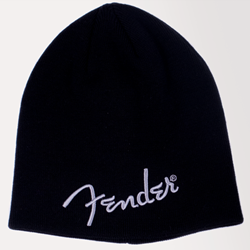 Fender 9106111706 Black Beanie Fender Logo