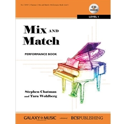 E C Schirmer Chatman / Wohlberg   Mix and Match Performance Book Level 1 Book/CD