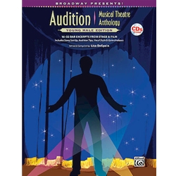 Alfred  ed. DeSpain, Lisa 00-36326 Broadway Presents! Audition Musical Theatre Anthology: Young Male Edition - Book / CD