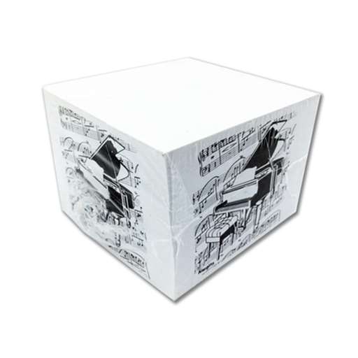 AIM 4X4 Grand Piano Black & White Memo Cube