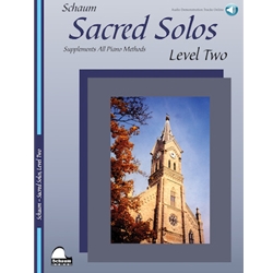 Schaum    Sacred Solos Level 2 - Book Only