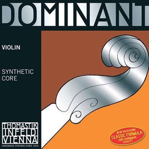 Dominant 4/4 Violin String Set Loop End Wound E