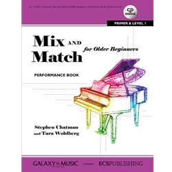 E C Schirmer Chatman / Wohlberg   Mix and Match Performance Book Primer & Level 1 Book/CD