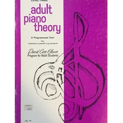 Warner Brothers Glover   Adult Piano Theory  Level 3